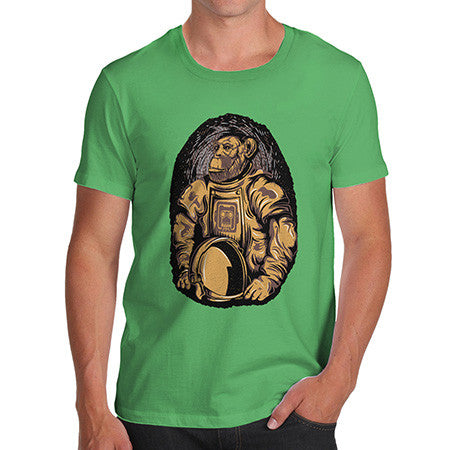 Men's Astronaut Monkey T-Shirt