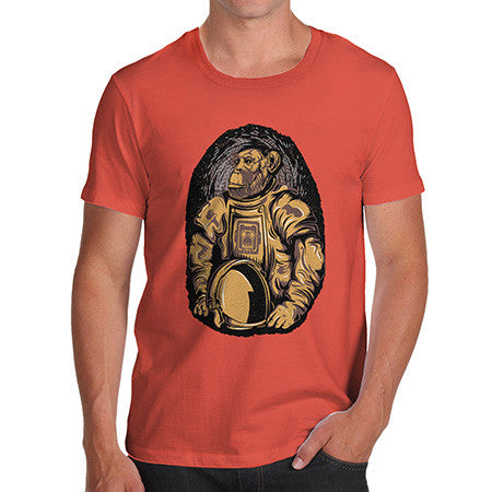 Men's Astronaut Monkey T-Shirt