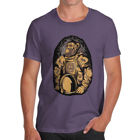 Men's Astronaut Monkey T-Shirt