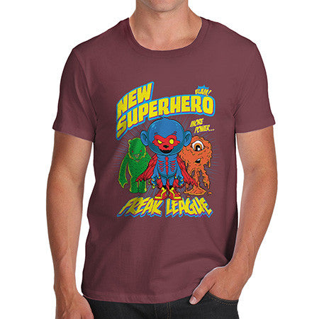 Men's Superhero's The Freak League T-Shirt