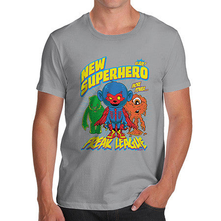 Men's Superhero's The Freak League T-Shirt