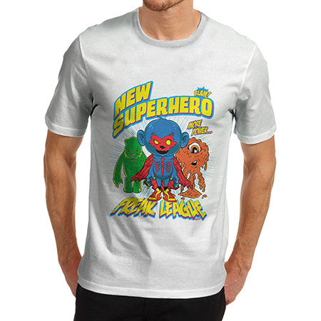 Men's Superhero's The Freak League T-Shirt