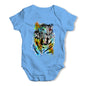 Rainbow Tiger Baby Grow Bodysuit