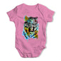 Rainbow Tiger Baby Grow Bodysuit