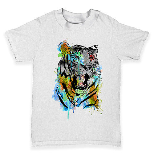 Rainbow Tiger Baby Toddler T-Shirt