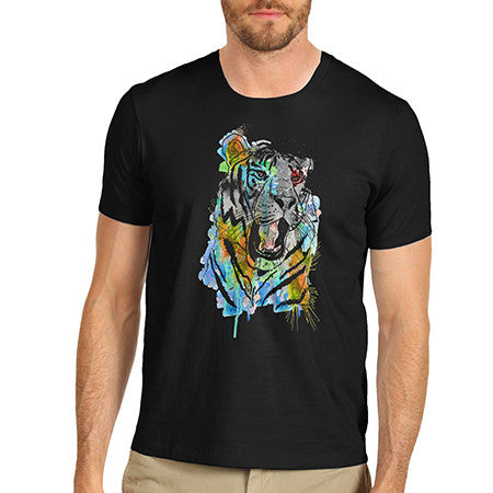 Men's Rainbow Tiger T-Shirt