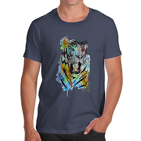 Men's Rainbow Tiger T-Shirt