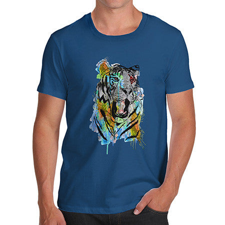 Men's Rainbow Tiger T-Shirt