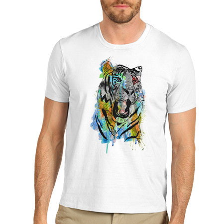 Men's Rainbow Tiger T-Shirt