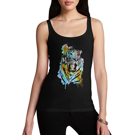 Women's Rainbow Tiger Tank Top