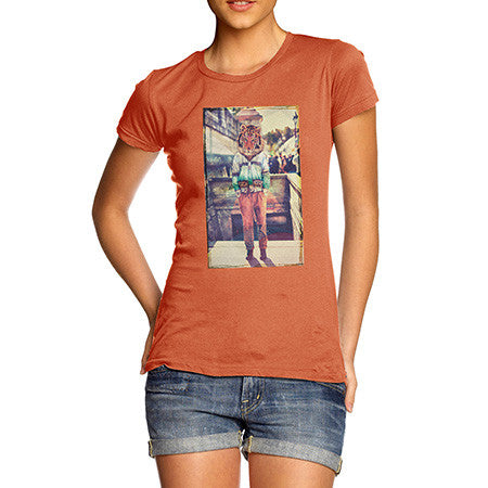 Women's Tiger Head T-Shirt