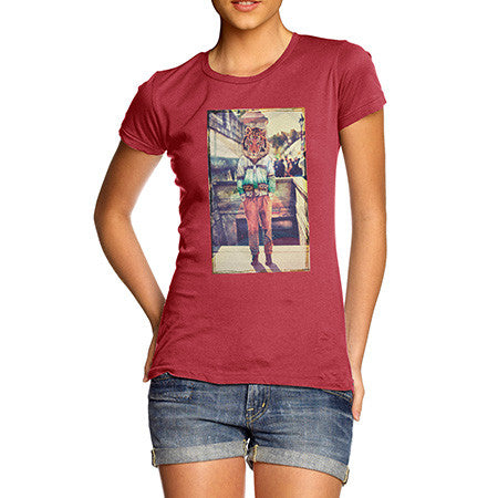 Women's Tiger Head T-Shirt