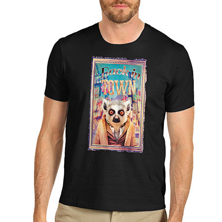 Men's Meerkat Back In Town T-Shirt