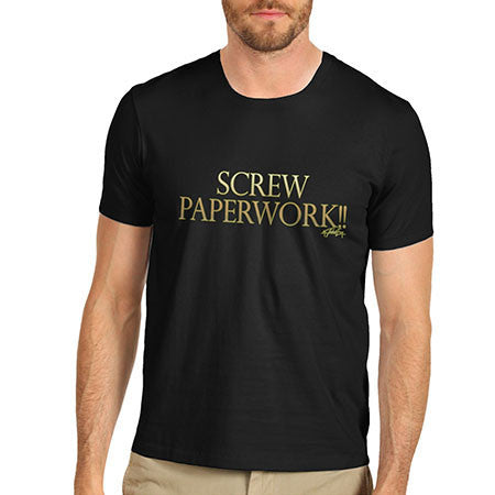 Men's Screw Paperwork T-Shirt