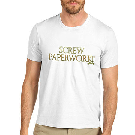 Men's Screw Paperwork T-Shirt