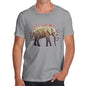 Men's Get Out Of My Way Marching Elephant T-Shirt