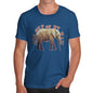 Men's Get Out Of My Way Marching Elephant T-Shirt