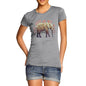 Women's Get Out Of My Way Marching Elephant T-Shirt