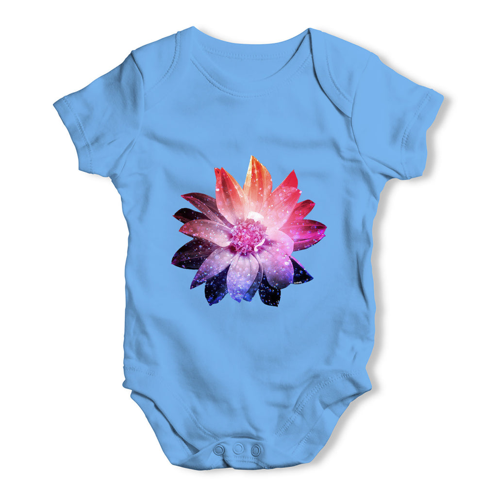 Cosmic Flower Baby Grow Bodysuit