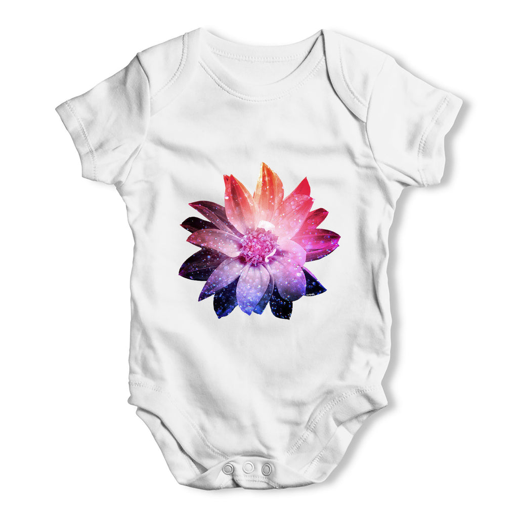Cosmic Flower Baby Grow Bodysuit