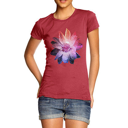 Women's Galactic Rose T-Shirt