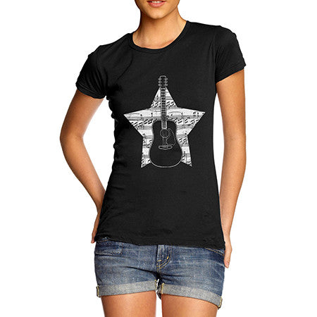 Women's Guitar Star T-Shirt
