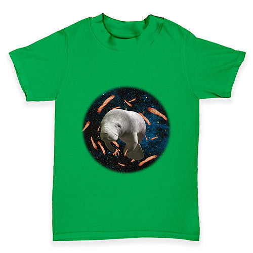 Space Bacon Manatee Baby Toddler T-Shirt