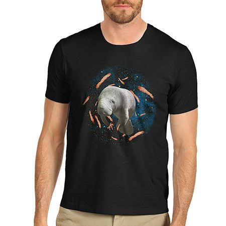 Men's Space Bacon Manatee T-Shirt