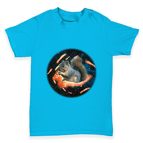 Space Bacon Squirrel Baby Toddler T-Shirt