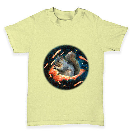 Space Bacon Squirrel Baby Toddler T-Shirt