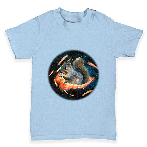 Space Bacon Squirrel Baby Toddler T-Shirt