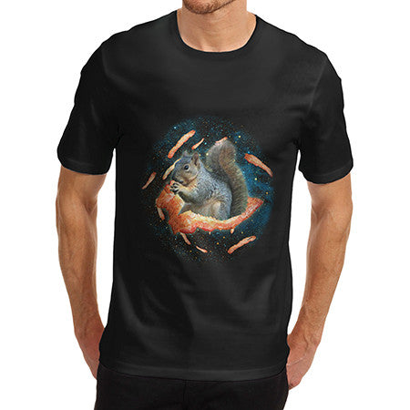 Men's Space Bacon Squirrel T-Shirt