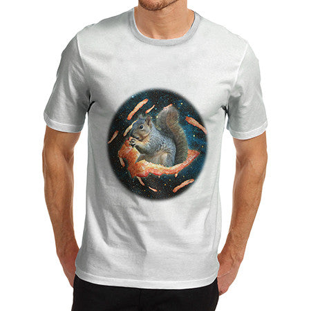 Men's Space Bacon Squirrel T-Shirt