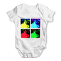 Pop art Cats Baby Grow Bodysuit