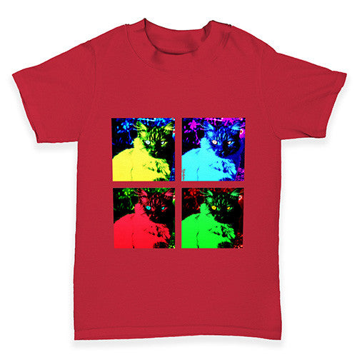 Pop art Cats Baby Toddler T-Shirt