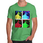 Men's Pop art Cats T-Shirt