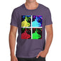 Men's Pop art Cats T-Shirt