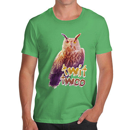 Men's Twit Twoo Owl T-Shirt