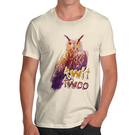 Men's Twit Twoo Owl T-Shirt