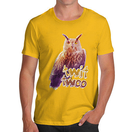 Men's Twit Twoo Owl T-Shirt