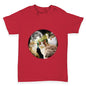 Three Cats Moon Baby Toddler T-Shirt