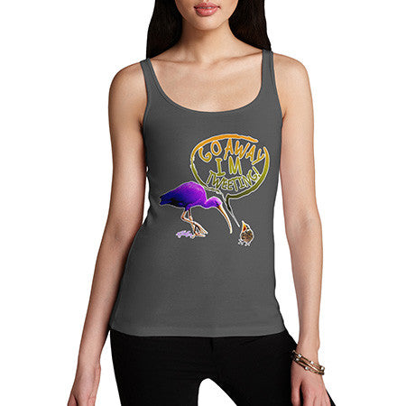 Women's Go Away I'm Tweeting Tank Top