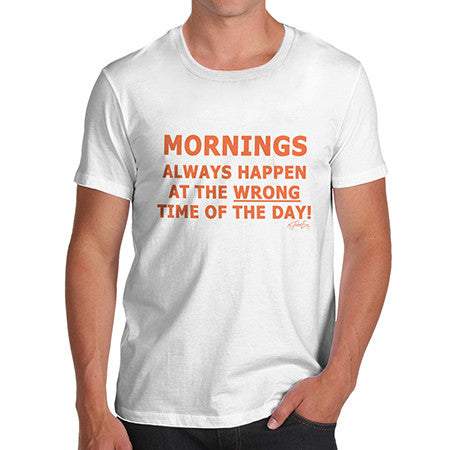 Men's Wrong Time Of The Day T-Shirt