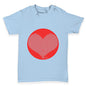 Love Red Hearts Baby Toddler T-Shirt