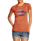 Women's Happy Valentines Day Lips T-Shirt