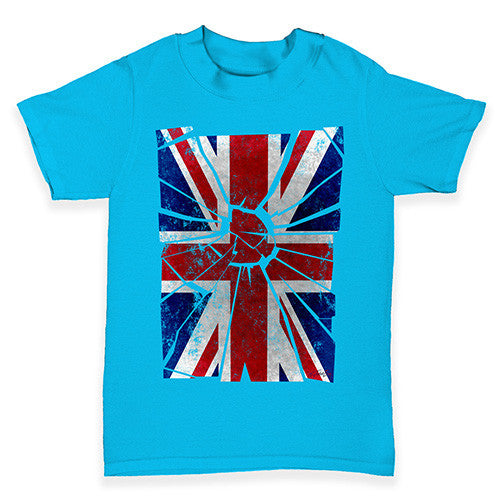 Shattered Distressed Union Baby Toddler T-Shirt