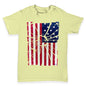 Shattered Distressed Stars And Stripes Baby Toddler T-Shirt