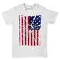 Shattered Distressed Stars And Stripes Baby Toddler T-Shirt