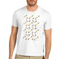 Men's Keys Pattern Print T-Shirt