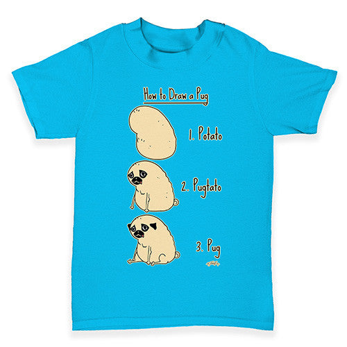 Potato Pug Baby Toddler T-Shirt